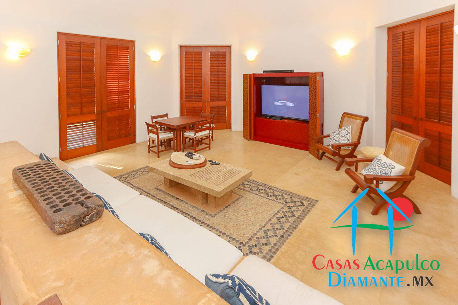 Tres Vidas Casa Mía - Sala de televisión y juegos 5